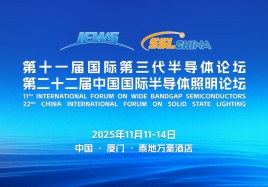第十一屆國際第三代半導體論壇（IFWS）&第二十二屆中國國際半導體照明論壇（SSLCHINA）